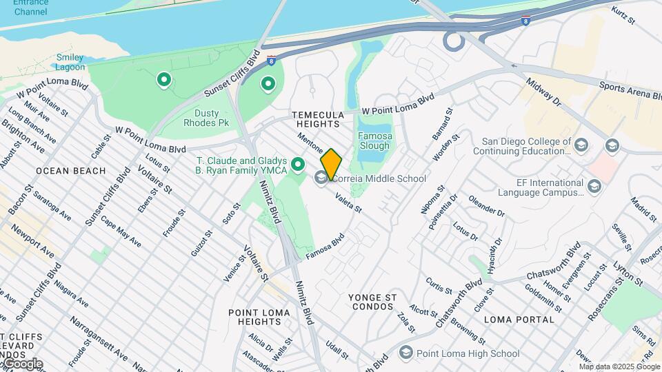 4266-4272 Valeta St Mapa y Detalles de la Ubicación