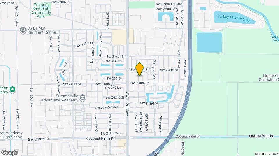23935 SW 110th Ct Map and Location Details