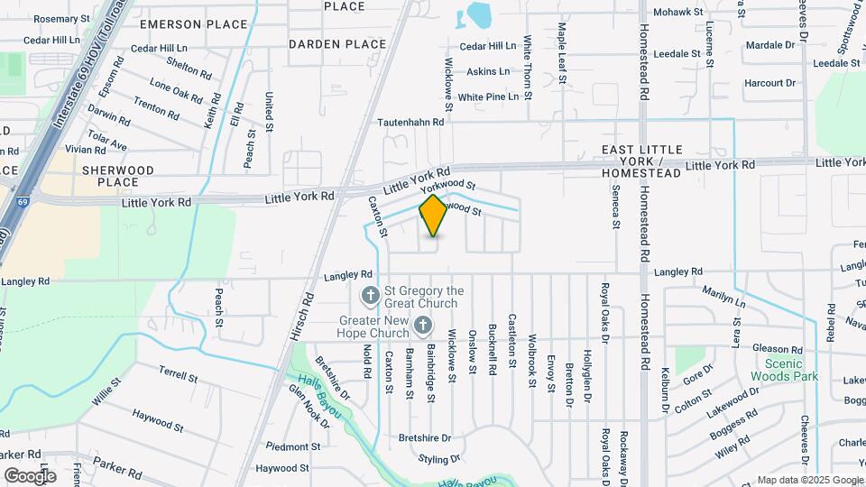 10607 Bainbridge St Mapa y Detalles de la Ubicación