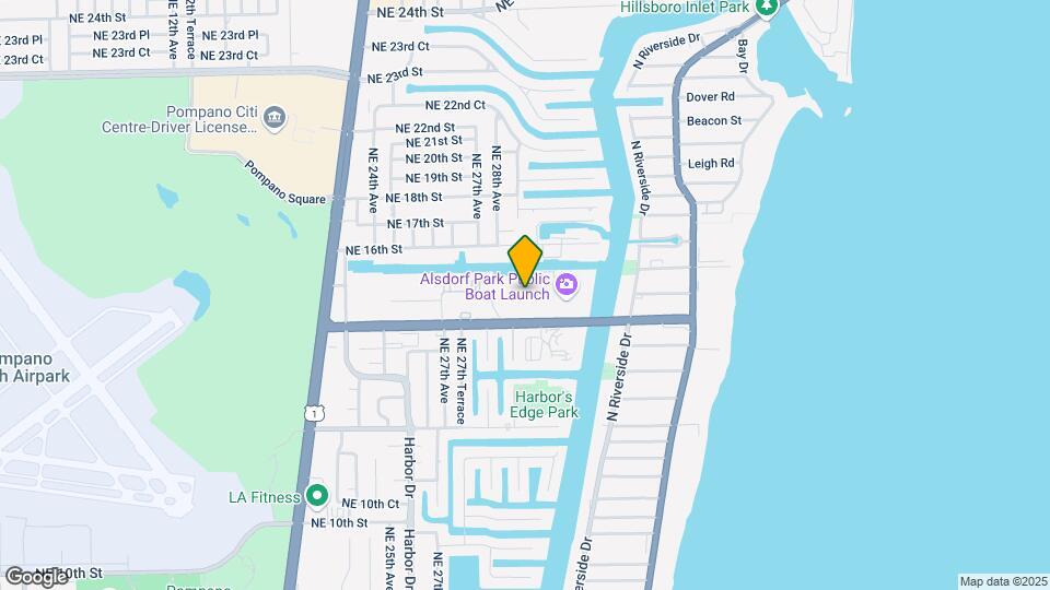 2731 NE 14th Street Causeway Mapa y Detalles de la Ubicación