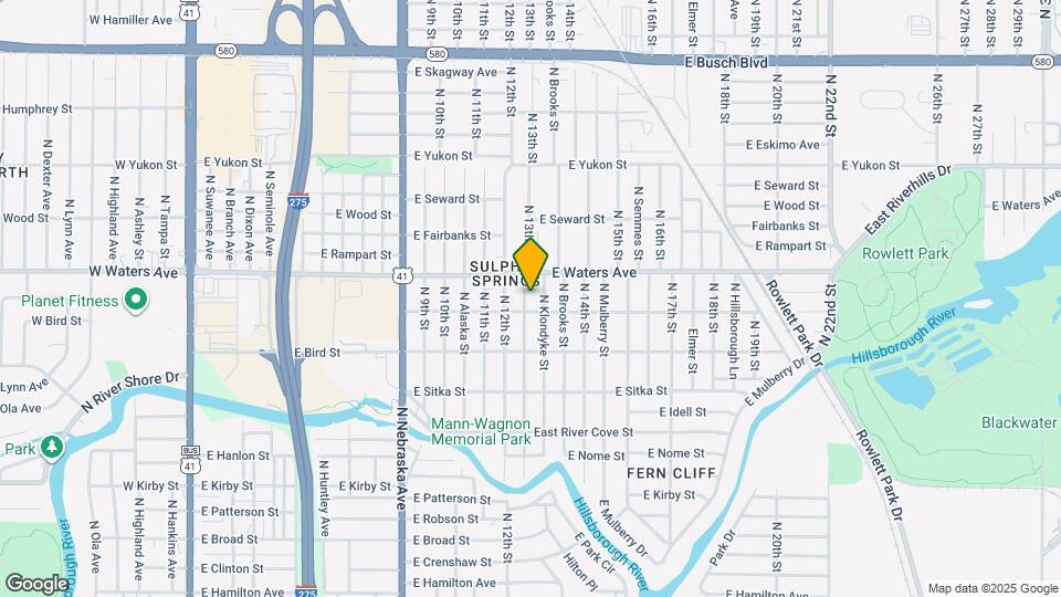 8305 N 13th St Map and Location Details