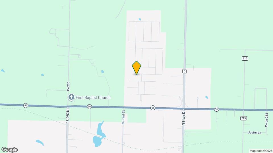 608 Short Leaf Map and Location Details