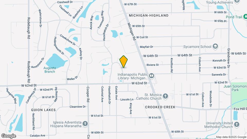 6257 Cooper Pointe Dr Map and Location Details