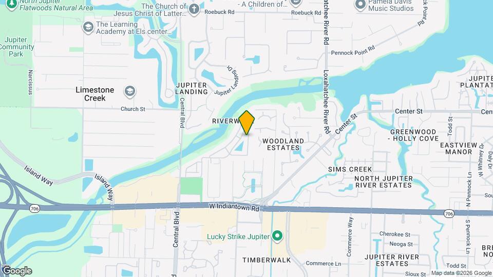 6198 Riverwalk Ln Map and Location Details