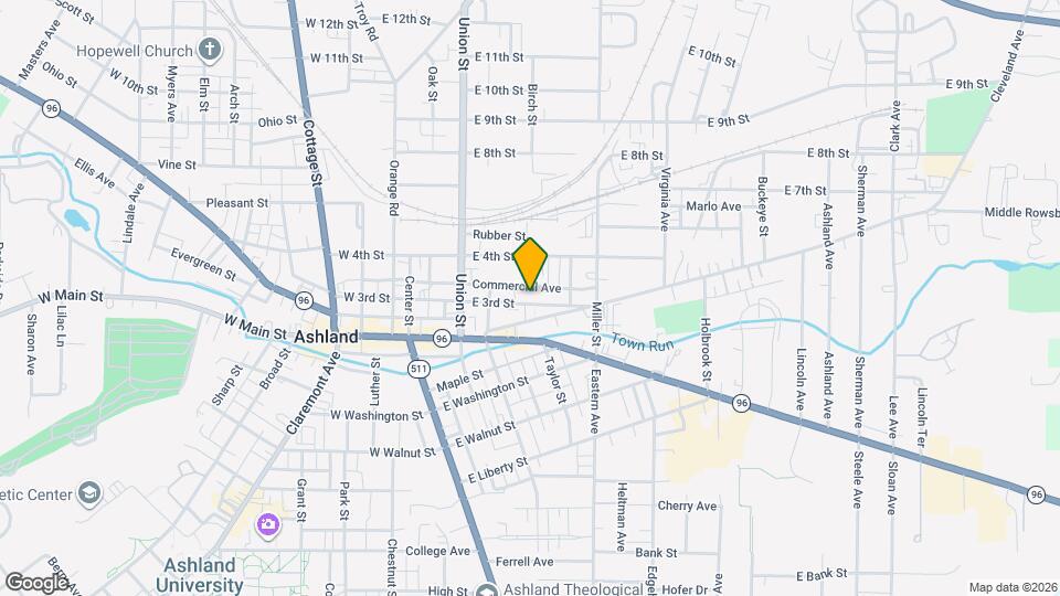 300 E 3rd St Map and Location Details