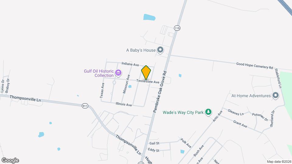 303 Tennessee Ave Map and Location Details