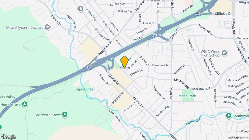 600 Rialto Dr Map and Location Details