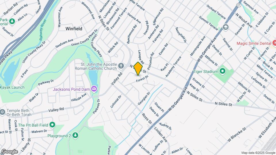 1603 Westover Rd Map and Location Details