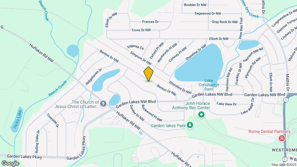129 Benton Dr NW Map and Location Details