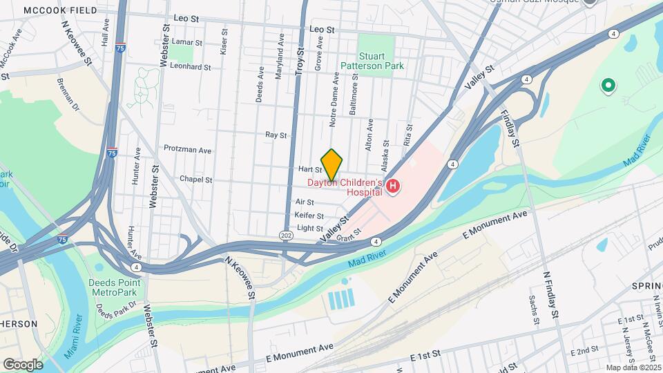 1531 Chapel St Map and Location Details