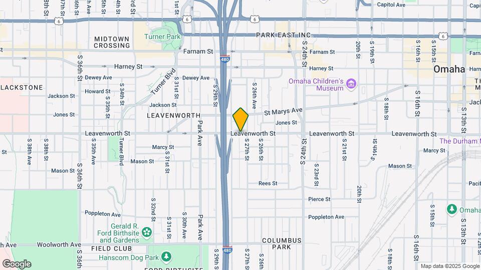 2711 Leavenworth St Map and Location Details