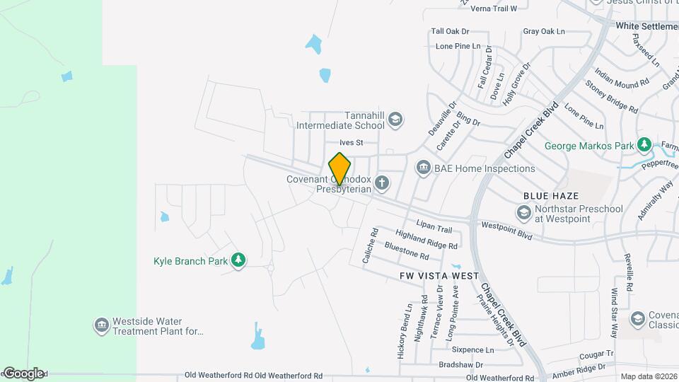 10900 Gray Mare Dr Mapa y Detalles de la Ubicación