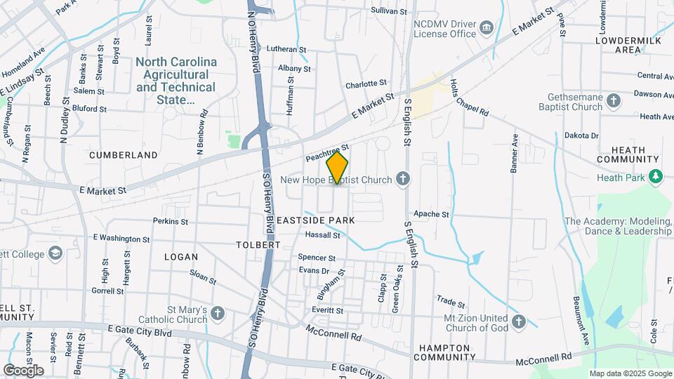 301 Gant St Map and Location Details