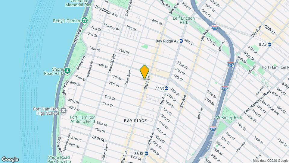 274 76th St, Unit B Mapa y Detalles de la Ubicación