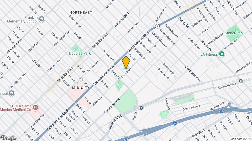 2709-2711 Broadway Map and Location Details