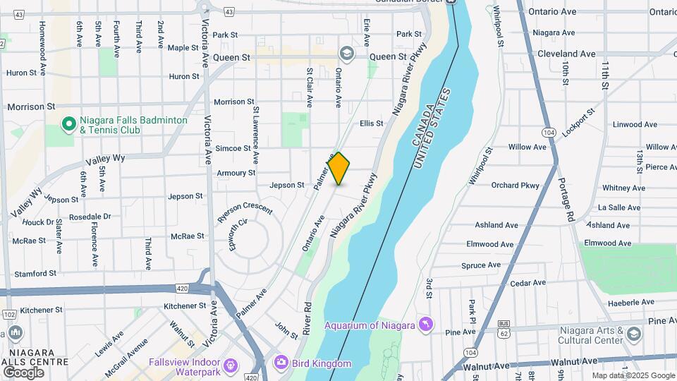 4357 Seneca St Map and Location Details