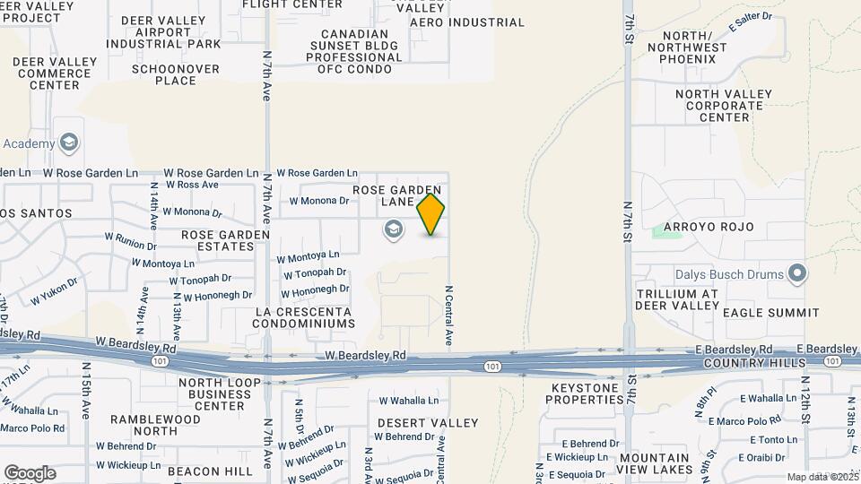 115 W Runion Dr Map and Location Details