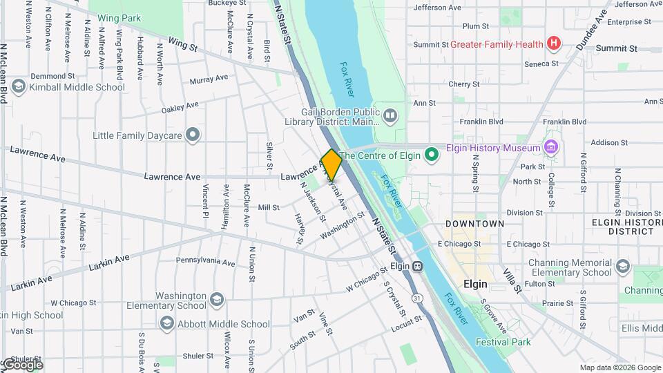 301 Mill St Map and Location Details