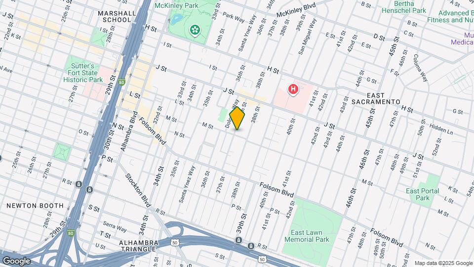 1181 37th St Map and Location Details