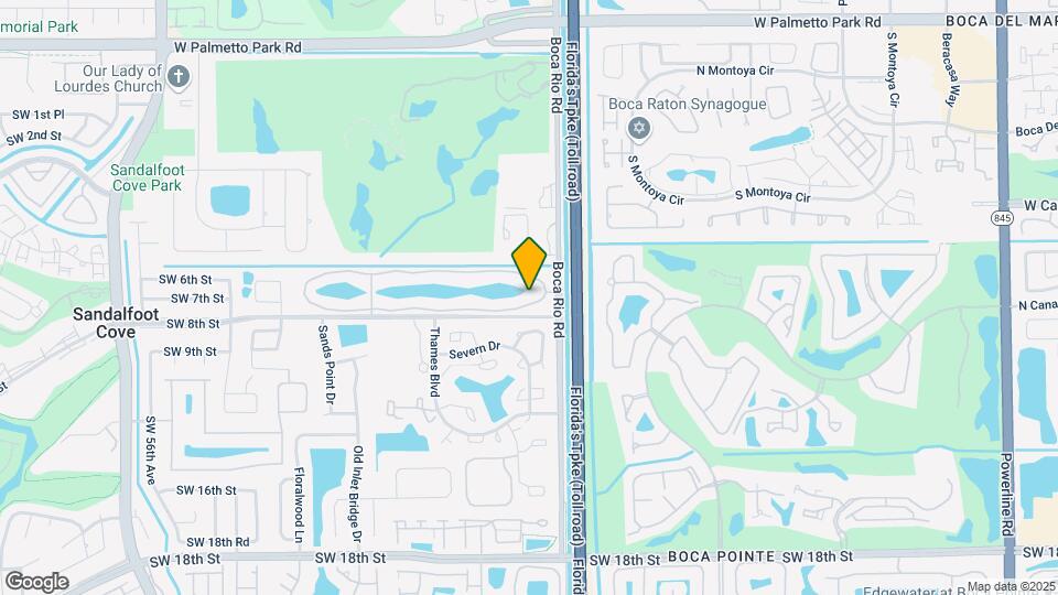 8559 Boca Rio Dr Map and Location Details