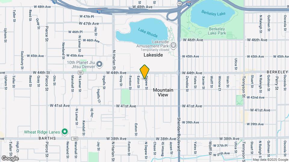 4345 Depew St Map and Location Details