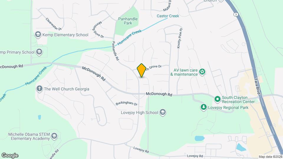 11147 Lenox Dr Map and Location Details