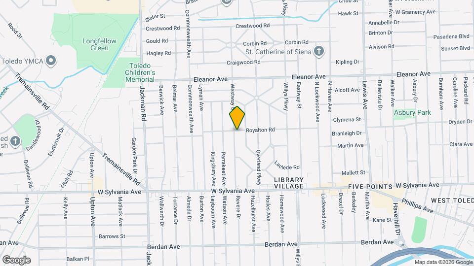 1443 Royalton Rd Mapa y Detalles de la Ubicación