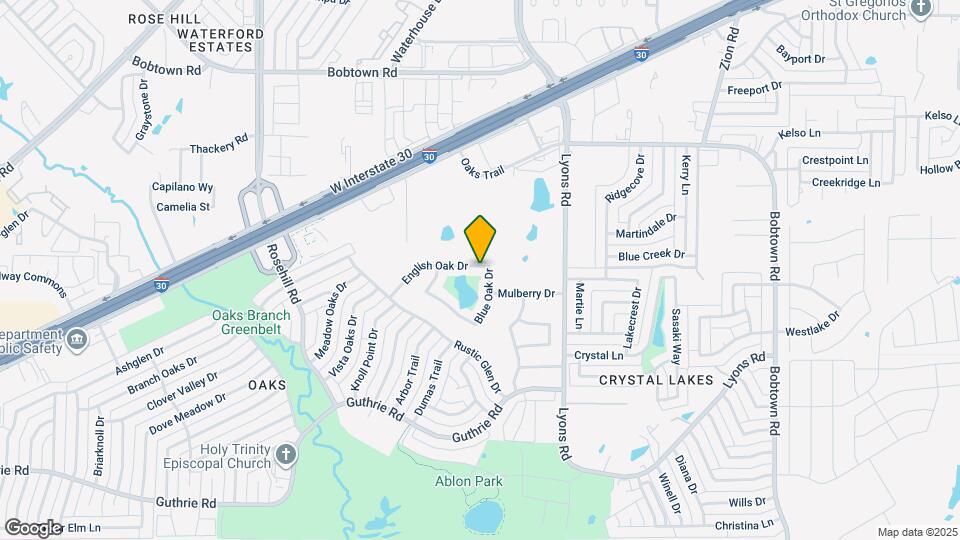 3818 English Oak Dr Map and Location Details