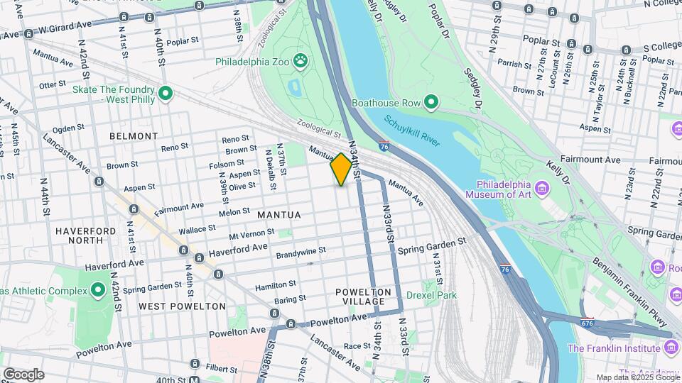 665 N 35th St Map and Location Details