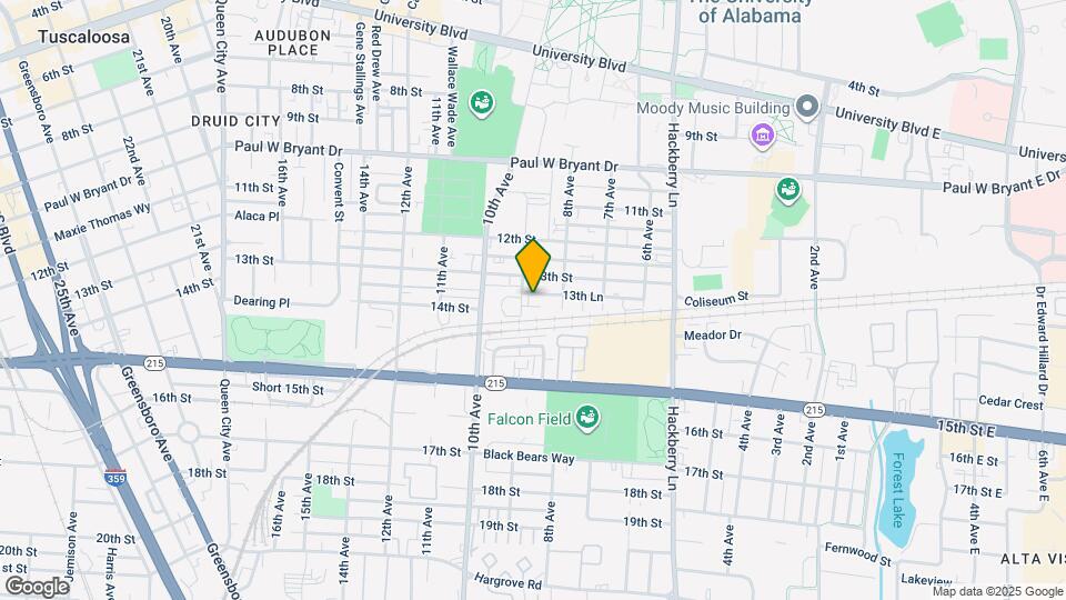 822 14th St Map and Location Details