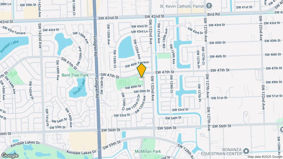 13300 SW 47th St Map and Location Details