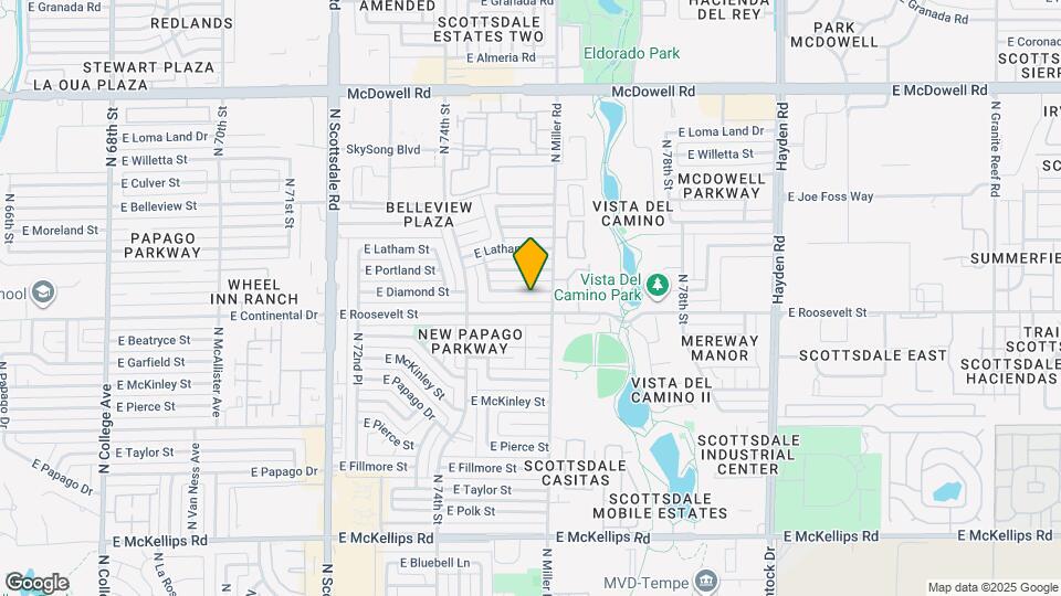 7525 E Diamond St Map and Location Details