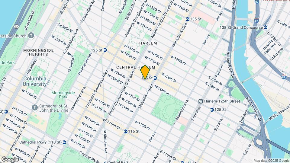 118-120 W 124th St Map and Location Details