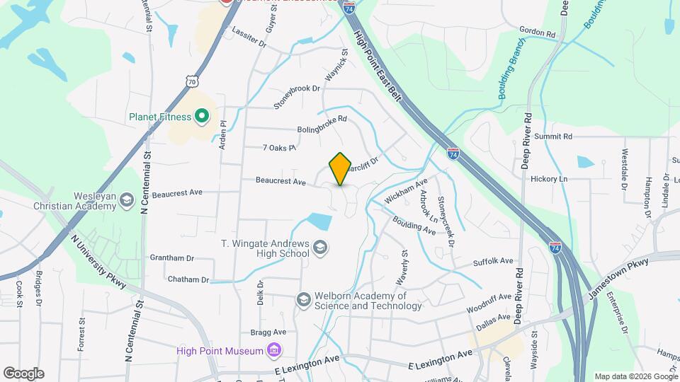 2014 Carlisle Way Map and Location Details
