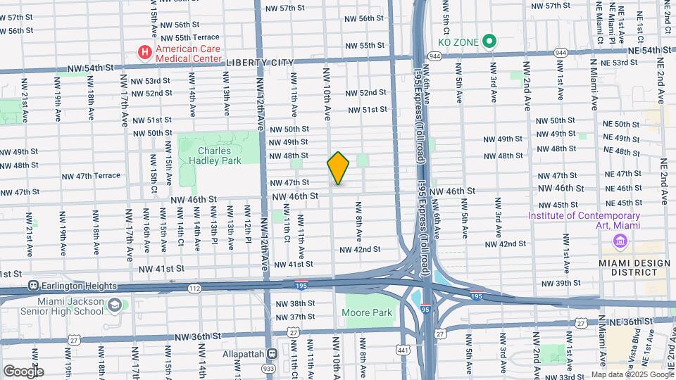 937 NW 46th St Mapa y Detalles de la Ubicación