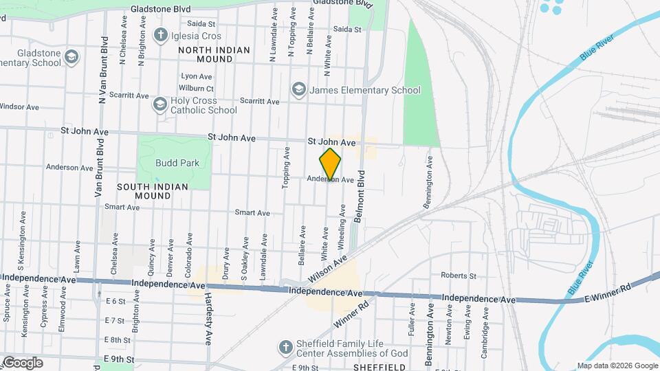 307 White Ave Mapa y Detalles de la Ubicación