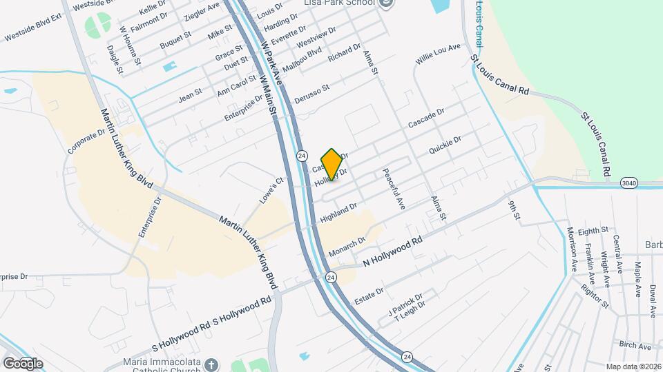 223 N French Quarter Dr Map and Location Details