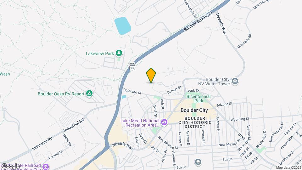 1409 Denver St Map and Location Details