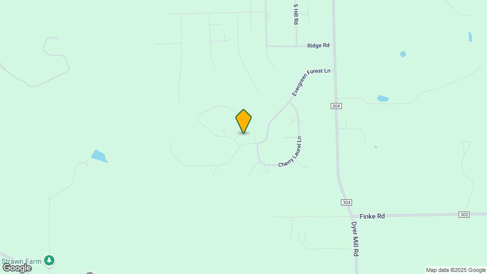 5060 Evergreen Forest Ln Map and Location Details