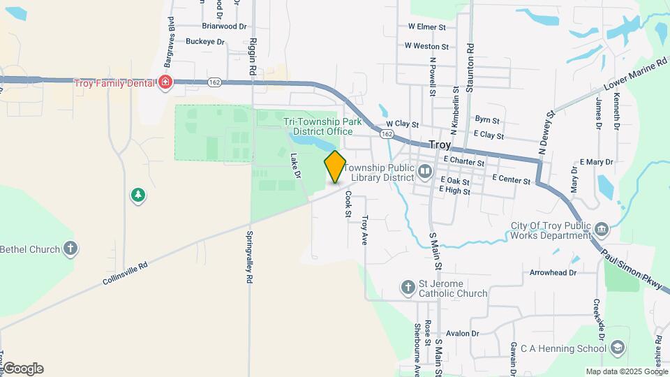405 W Collinsville Rd Map and Location Details