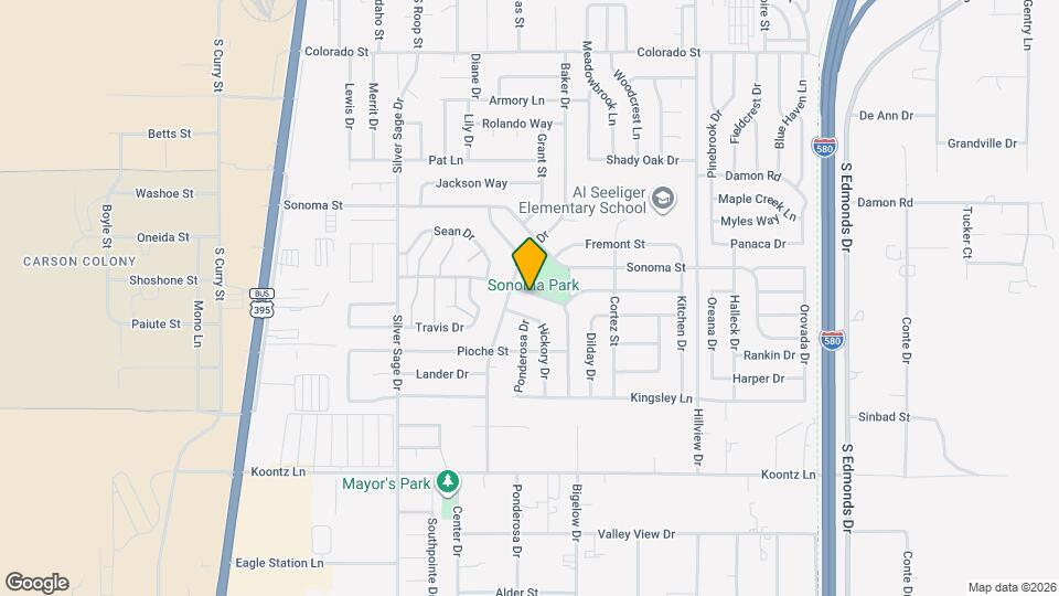 817 Stafford Way Map and Location Details