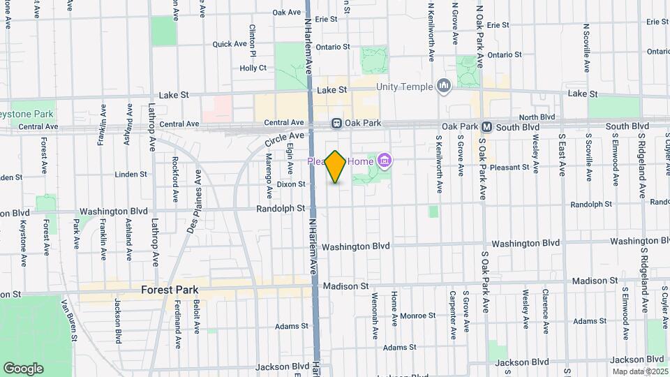 234 S Maple Ave Map and Location Details