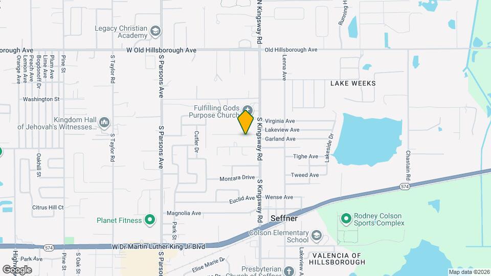 114 Hillside Dr Map and Location Details