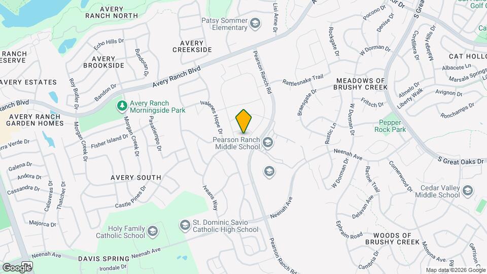 10709 Lavon Bend Map and Location Details