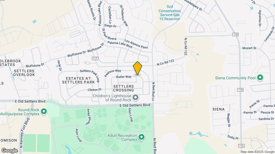 2503 Butler Way Map and Location Details