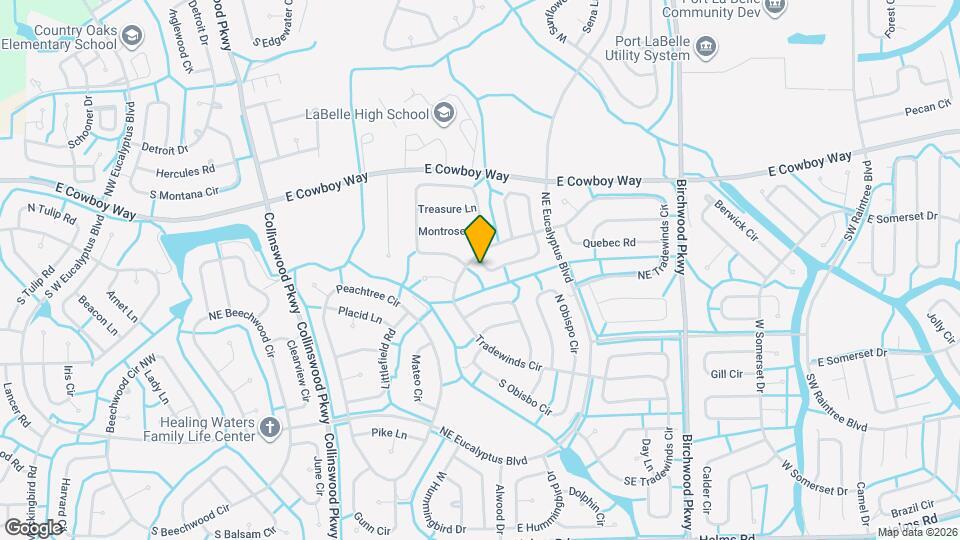 5029 S Rosebud Cir Map and Location Details