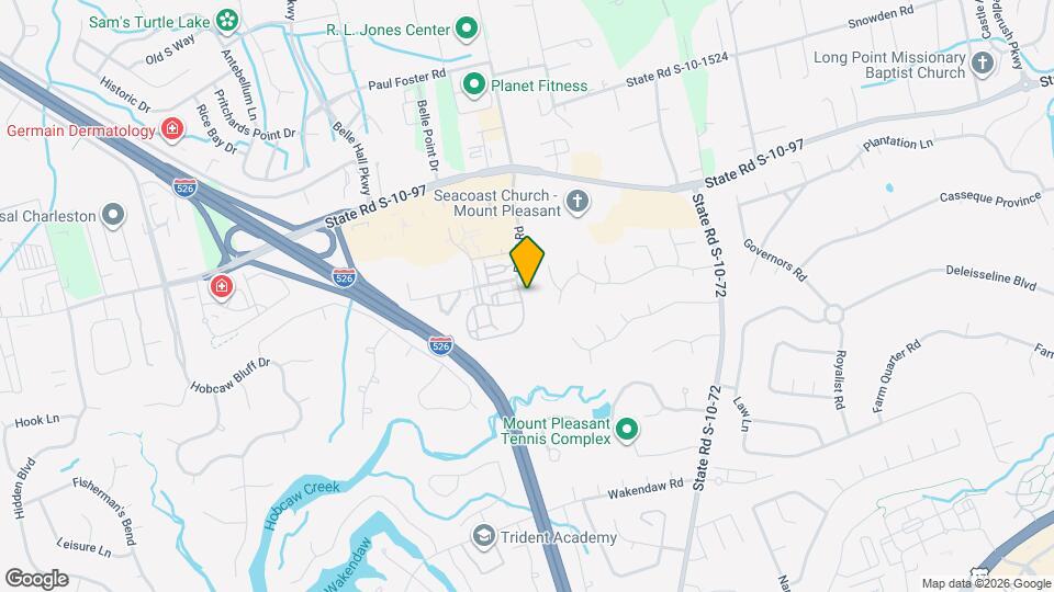 1302 Belle Point Dr, Unit SI ID1466154P Map and Location Details