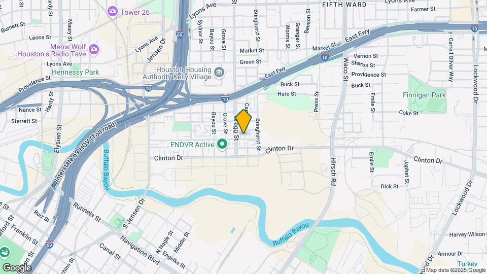 3440 Cline St Map and Location Details