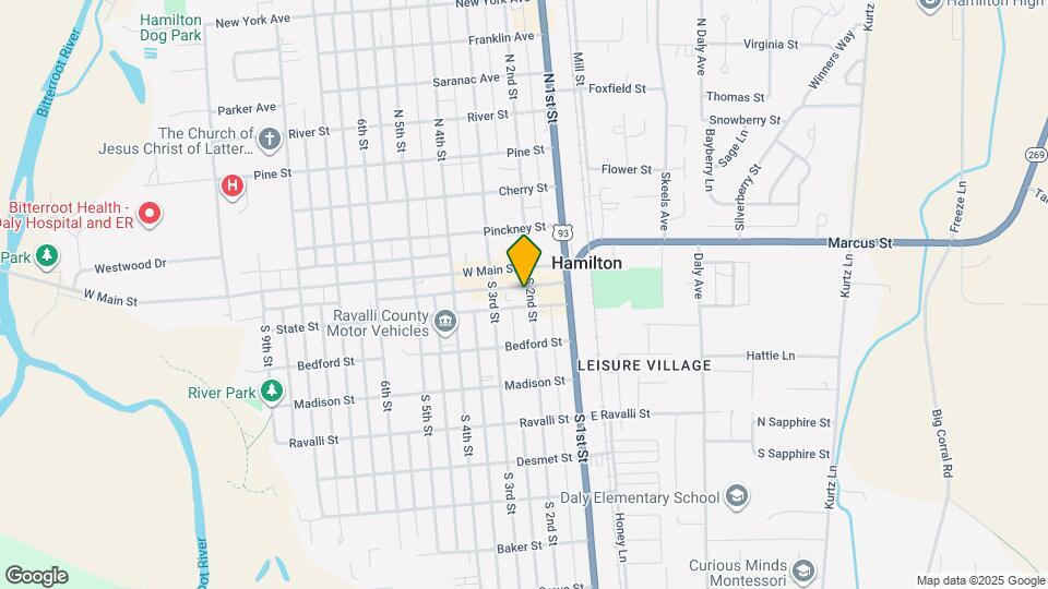 165 S 2nd St Map and Location Details