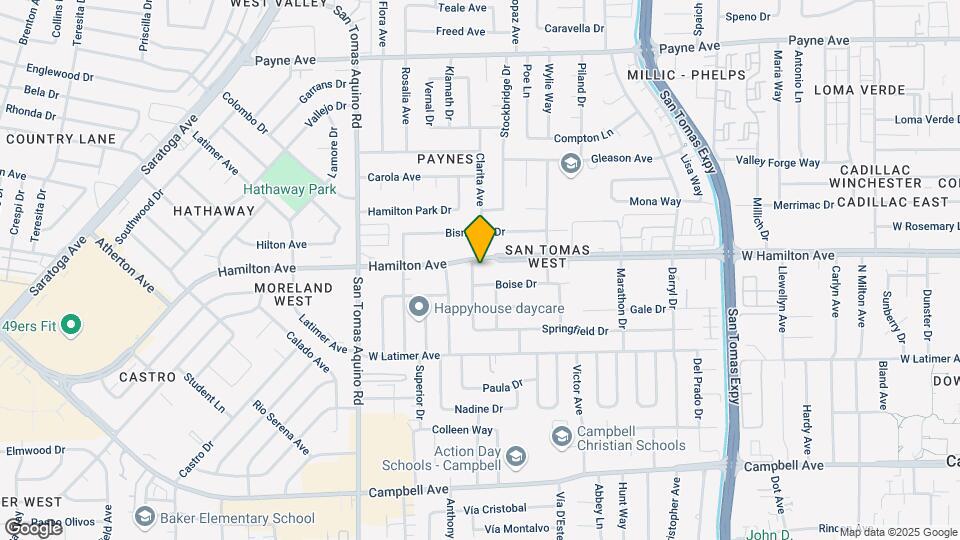 3930 Hamilton Ave Map and Location Details